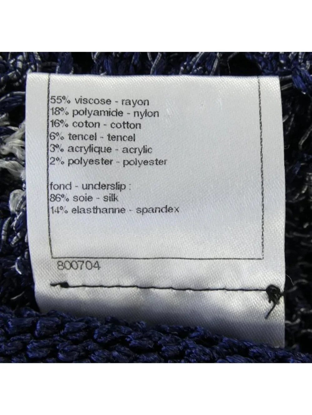 Chanel Dress Navy